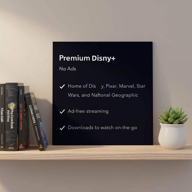 Dix Ney Plus Premium 1-Year 4K Unlimited Streaming Account Stable Global EU TV Stick Home Use Mac Supported Movies TV Shows