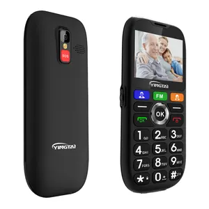 2.31 pollici schermo Dual Sim GSM Quad Band Bar telefono Senior SOS grandi caratteri grandi facili da usare telefoni cellulari per gli anziani