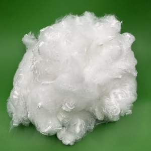 <span class=keywords><strong>Fibre</strong></span> de polyester vierge blanche haute ténacité 1.2D 38mm, longueur uniforme, <span class=keywords><strong>sans</strong></span> nœuds, pour filage, tissage, garnissage - Product Image 3