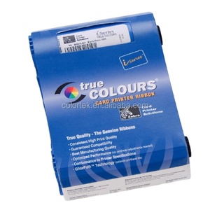 Imprimante de cartes à ruban de résine noire monochrome <span class=keywords><strong>Zebra</strong></span> <span class=keywords><strong>P110i</strong></span>/P120i, impression par sublimation, 1000 impressions/rouleau, rouleau de nettoyage inclus, 24 mm - Product Image 2