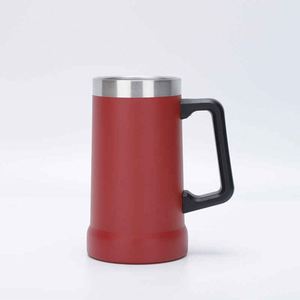 Jarra de Cerveza de Acero Inoxidable con Diseño Moderno y Aislamiento al Vacío - Product Image 4