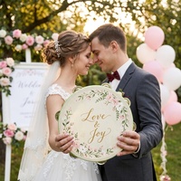 Wholesale OEM Birch Wood Wedding Tambourine 4/6 Inch Sheepskin Eco-Friendly Educational Toy Custom Logo for Music Party Gifts