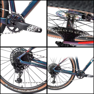 Bicicleta de Montaña Twitter MAX Carbon 29er |   <span class=keywords><strong>SRAM</strong></span> <span class=keywords><strong>GX</strong></span> de 12 velocidades y freno de disco hidráulico |   Eje Pasante de 148 mm |   Llanta de Aluminio |   Duradero - Product Image 4