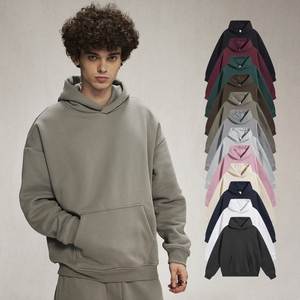 <span class=keywords><strong>Felpe</strong></span> con Cappuccio da Uomo 400GSM, Invernali in Pile Polare Pesante, Magliette con Cappuccio Spesse Personalizzabili con Logo - Product Image 1