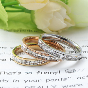 Yunnique Women's Multi-color Yellow Gold <b>Ring</b> with Diamond Accents Geometric Design Gift Jewelry - Product Image 4