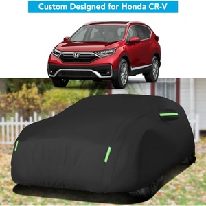 Housse de protection coupe-vent pour <span class=keywords><strong>voiture</strong></span>, compatible avec <span class=keywords><strong>Honda</strong></span> CRV 2017 – 2024, toutes saisons, imperméable, protection contre le soleil, la pluie, les UV, la poussière et la neige, housses d'extérieur - Product Image 2