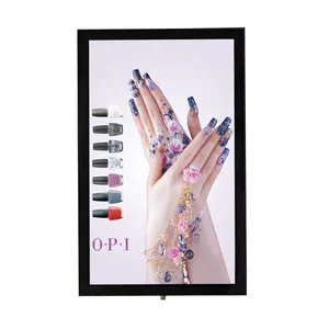 <strong>Customized</strong> Backlit Frameless Hot Sale Led Ultra-thin Slim Light Box Aluminum Poster Luminous Acrylic Light Box for Restaurants - Product Image 6