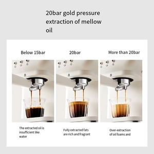 Cafetera Italiana Semiautomática para Oficina en Casa con Espumador de Leche de Alta Presión, Jarra de Acero Inoxidable - Product Image 2