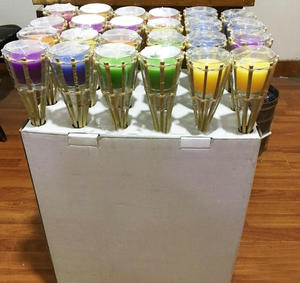 El patio al jardín de bambú de <span class=keywords><strong>citronela</strong></span> antorchas <span class=keywords><strong>velas</strong></span> - Product Image 2