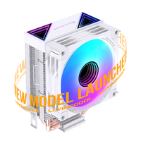 Refroidisseur d'air pour processeur LOVINGCOOL avec écran LED miroir de 90 mm, écran de température miroir en stock, expédition rapide, OEM Intel AMD PC Desktop Case