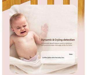 Bé Màn hình chơi âm thanh chuyển động âm thanh phát hiện nhiệt độ 2MP ứng dụng từ xa hình ảnh ghi âm giám sát hồng ngoại tầm nhìn ban đêm - Product Image 4