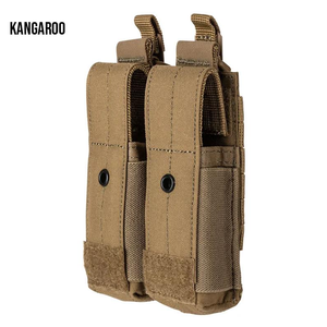 Custom Nylon Tactische Dubbele Mag Pouch Molle Dual Magazijn Tas Met Haak & Loop Wrap Houder <span class=keywords><strong>Holster</strong></span> - Product Image 4