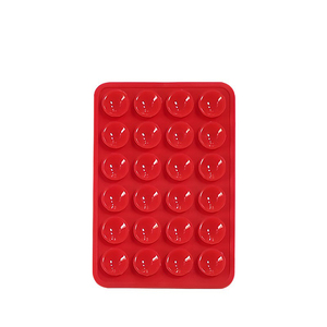 24 supports d'aspiration muraux en silicone adhésifs Support carré de téléphone en silicone robuste pour un usage quotidien - Product Image 2