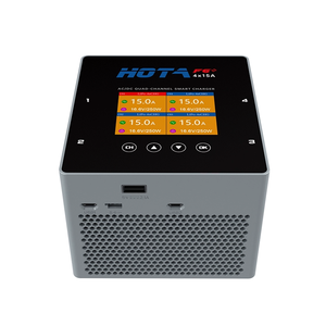 HOTA F6+ 4-Channel 250Wx4 15A Smart Lipo <b>Battery</b> Balance Charger USB-A Type-C Ports RC FPV <b>Drone</b> Private Mold Guangdong China - Product Image 2