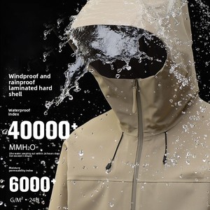 Новая мужская куртка Softshell 2025 года с полностью проклеенными швами, водонепроницаемая (5000 мм), ветрозащитная, однослойная, для активного отдыха и туризма - Product Image 1