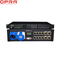 Système d'alimentation portable audio OPRA Power 8 32A 220V 6 canaux 10A sorties, disjoncteurs DZ47 40A, garantie 3 ans, scène, concert