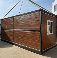 Hôtel conteneur extensible économique, maison préfabriquée de luxe compacte avec salle de bain