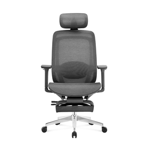 Kursi Kantor Desain Berkualitas Tinggi Sillas De Oficina Perabot Kantor Kursi Ergonomis Dengan Sandaran Kaki Set Meja dan Kursi Kantor - Product Image 2