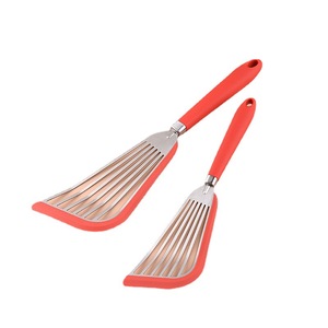 Espátula de Acero Inoxidable al por Mayor, Resistente al Calor, Antideslizante, con Ranuras, para Voltear Pescado, Accesorios de Cocina - Product Image 4