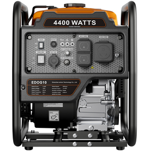 4400W Open Frame Inverter <b>Generator</b> Durable <b>Gasoline</b> <b>Generator</b> for Jobsite and Backup Power - Product Image 1