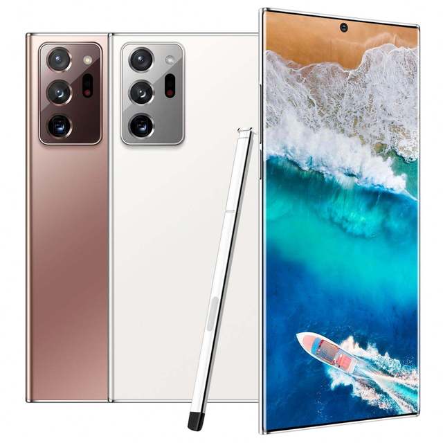 Cheap Wholesale Mobile Phone Big Screen Unlock Phone for Note20 Ultra