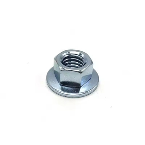 Écrous hexagonaux à bride de verrouillage en acier au carbone métrique M3 M4 M6 M7 M8 M10 M12 <span class=keywords><strong>avec</strong></span> <span class=keywords><strong>rondelle</strong></span> à bride rotative, marque OKING, vente en gros - Product Image 3