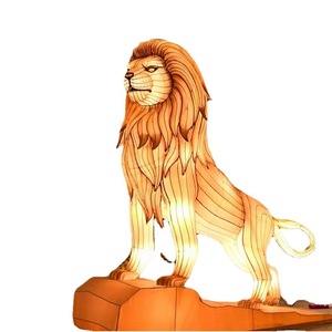 Farol Luminoso de Estilo Antiguo con Forma de Animal, Creativo y Colorido, para Decoración de Calles, de las Mejores Artesanías - Product Image 5