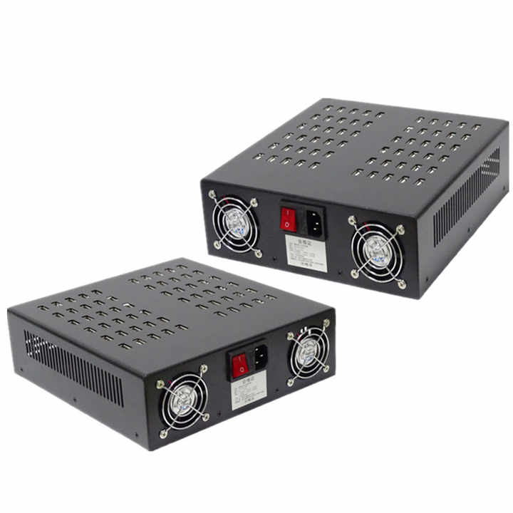60Port 800W Multi-port USB Chargers Cell Phone Charging Station for ...