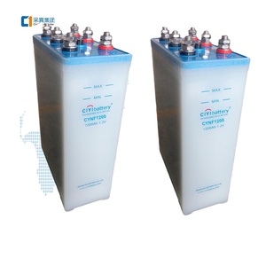 Супер 67 лет истории продукции 1,2 V 12V 24V 36V 48V 1200AH батареи никеля железные для продажи - Product Image 1