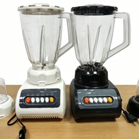 Robot culinaire mixeur domestique, mini-mixeur, broyeur à double gobelet, commandes à bouton pour jus de fruits et aliments pour bébés