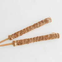 Poteau de mousse extensible en fibre de coco, support de plante, tuteur pour plantes grimpantes, bâtons de culture en coco pour plantes d'intérieur et d'extérieur