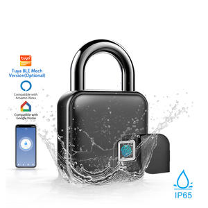 Valise électronique intelligente de type U pour bagage Valise électronique sans fil étanche pour l'extérieur <span class=keywords><strong>Cadenas</strong></span> électronique sans clé pour empreintes digitales - Product Image 2