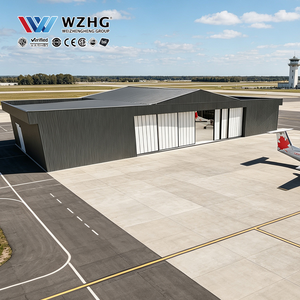 Pre Engineered Steel Hangar Building For <b>Large</b> Commercial Aircraft Facilities - Product Image 1