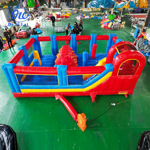 Château gonflable commercial maison rebondissante pour enfants en plein air toboggan gonflable vente directe d'usine transfrontalière escalade - Product Image 6