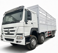 Camion porte-palans diesel SINOTRUK HOWO d'occasion, poids lourd 6x4 8x4, 371/375 CV, norme Euro 2, capacité de charge 41-50t, pour l'Afrique