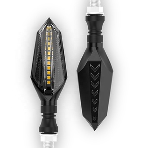 Đèn Lái Xe Máy Chống Nước Phụ Kiện Sửa Đổi Đèn <span class=keywords><strong>LED</strong></span> Báo Rẽ Ban Ngày Đèn Báo Độ Sáng Cao - Product Image 2