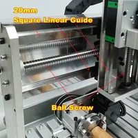 Routeur CNC 5 axes robuste 2030 3040 3060 4060 5080, haute précision, refroidi par eau, pour le fraisage et la découpe de l'aluminium, du bois et du métal