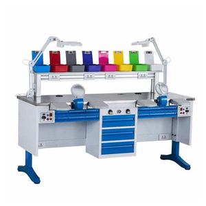 Meuble de laboratoire dentaire Établi 1.8m pour cabinets et laboratoires dentaires - Product Image 1