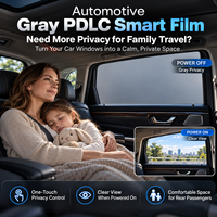 Film intelligent PDLC pour voiture Renault QM6, verre de confidentialité automobile, film intelligent PDLC, film intelligent pour plaque d'immatriculation, solution de film intelligent