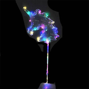 Patrón de animales de dibujos animados 3D de lámina transparente brillante para Globo Led <span class=keywords><strong>Bobo</strong></span> Ball - Product Image 2