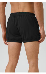 Alta calidad al por mayor 90% Nylon Spandex entrenamiento correr Unisex Casual ropa deportiva Spandex pantalones cortos hombres - Product Image 6