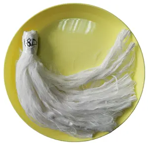 Filament de Nylon haute résistance, nylon blanc, remorquage en polyamide/1,8 d pour le flocage électrostatique