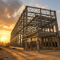 Structure en acier galvanisé à chaud préfabriquée de conception moderne pour élevage de volailles, bâtiment multi-étages pour poulailler