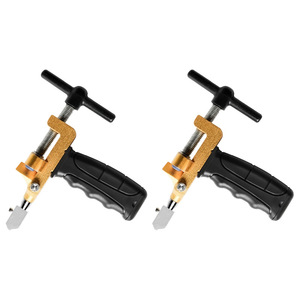 Dr. Coupe-carreaux géant portatif à roue diamantée, outil de découpe de verre, couteau portable pour usage DIY - Product Image 1