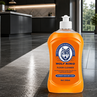 Liquide nettoyant pour sols Wolf King, élimine les taches et les odeurs tenaces, formule sans rinçage