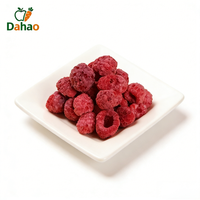Frambuesas Liofilizadas Orgánicas Enteras Premium, Fruta Natural Sin Aditivos, Precio de Fábrica al por Mayor, Delicioso Sabor Dulce, Snack