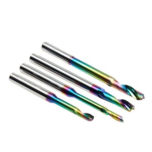 Fraise spirale à une dent en carbure Joseph OEM/ODM, fraise à queue CNC haute vitesse pour la découpe de l'aluminium, de l'acrylique et du bois avec 25 hélices - Product Image 5