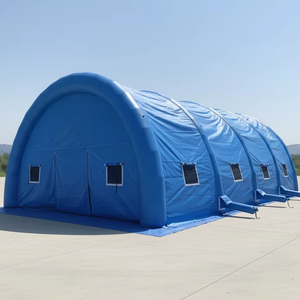 Arche gonflable sur mesure, tunnel sportif, bunker de paintball, tente pour événements intérieurs/extérieurs - Imperméable, couleur et taille personnalisées - Product Image 1