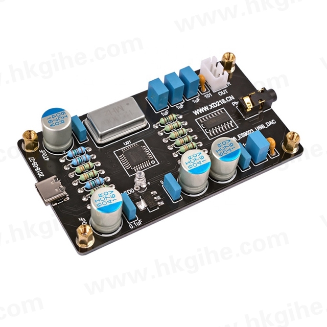 hot sell PCM2706 ES9023 USB Audio DAC Sound Card Decoder Board HI-FI Zero Noise I2S Decoding