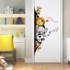 Adesivi murali rimovibili con animali dei cartoni animati <span class=keywords><strong>per</strong></span> la cameretta dei bambini - Product Image 4